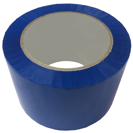 ELECTRIDUCT Heavy Duty Industrial Grade Shipping Tape- 3" x 110yds- Blue(4 Rolls) TAPE-PACKING-3-4PK-BL